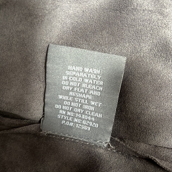 NWOT Bagatelle Faux Suede Drape Front Jacket - Picture 8 of 8